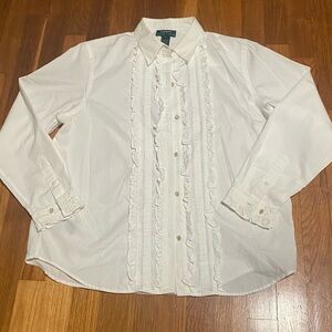 Ralph Lauren Classic White Cotton Shirt